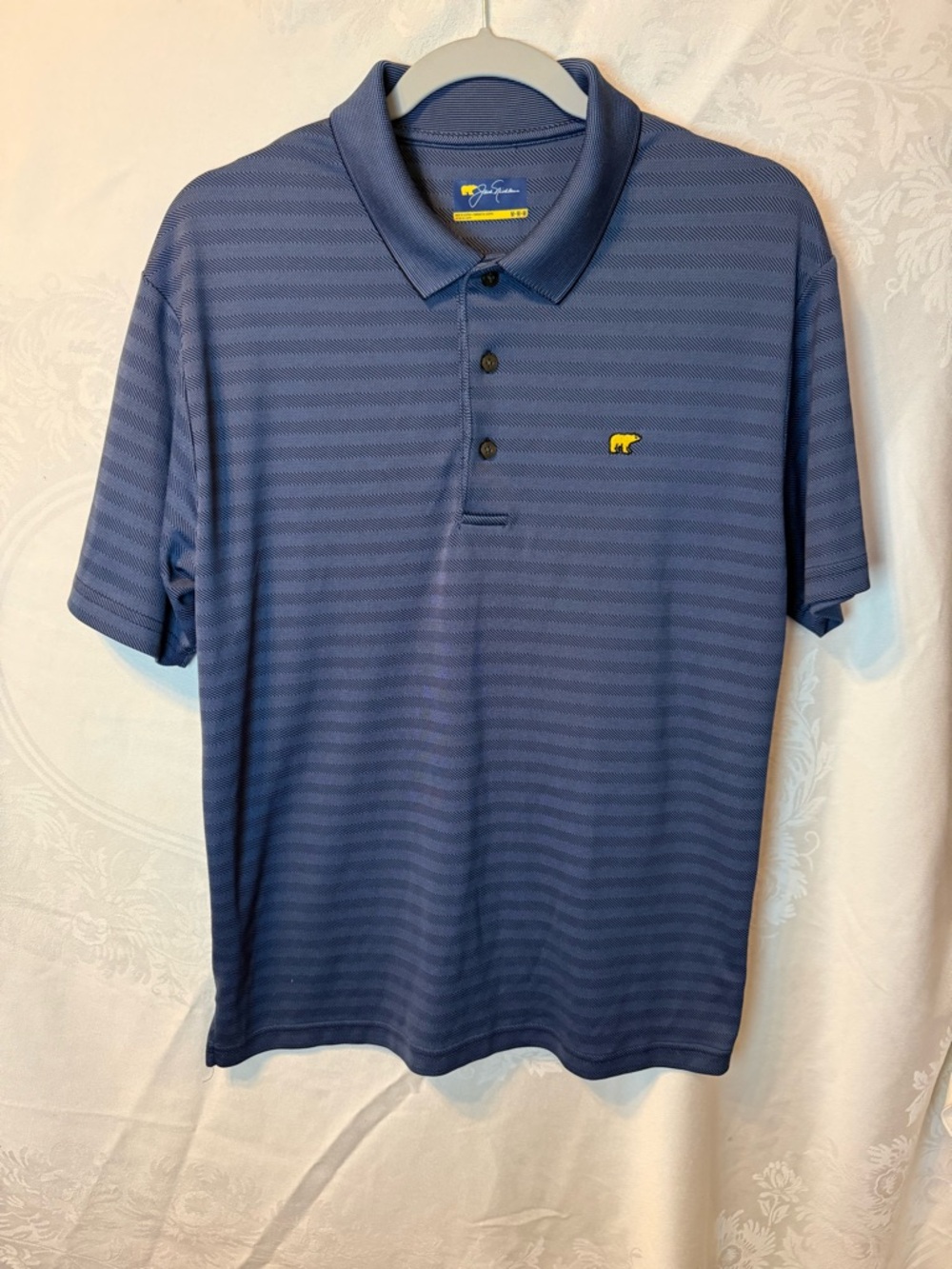 Jack Nicklaus Short-Sleeve Men's Golf Polo Shirt - Navy